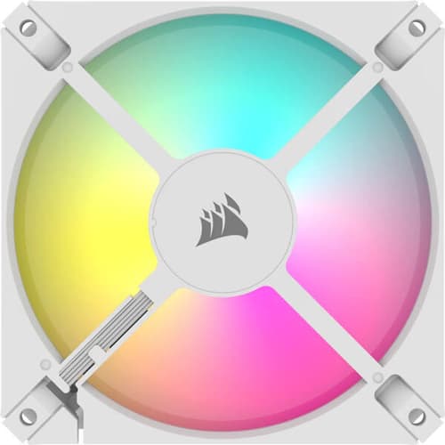 Corsair iCUE AR120 Digital RGB 120mm PWM Cabinet Fan – White (Triple Pack)